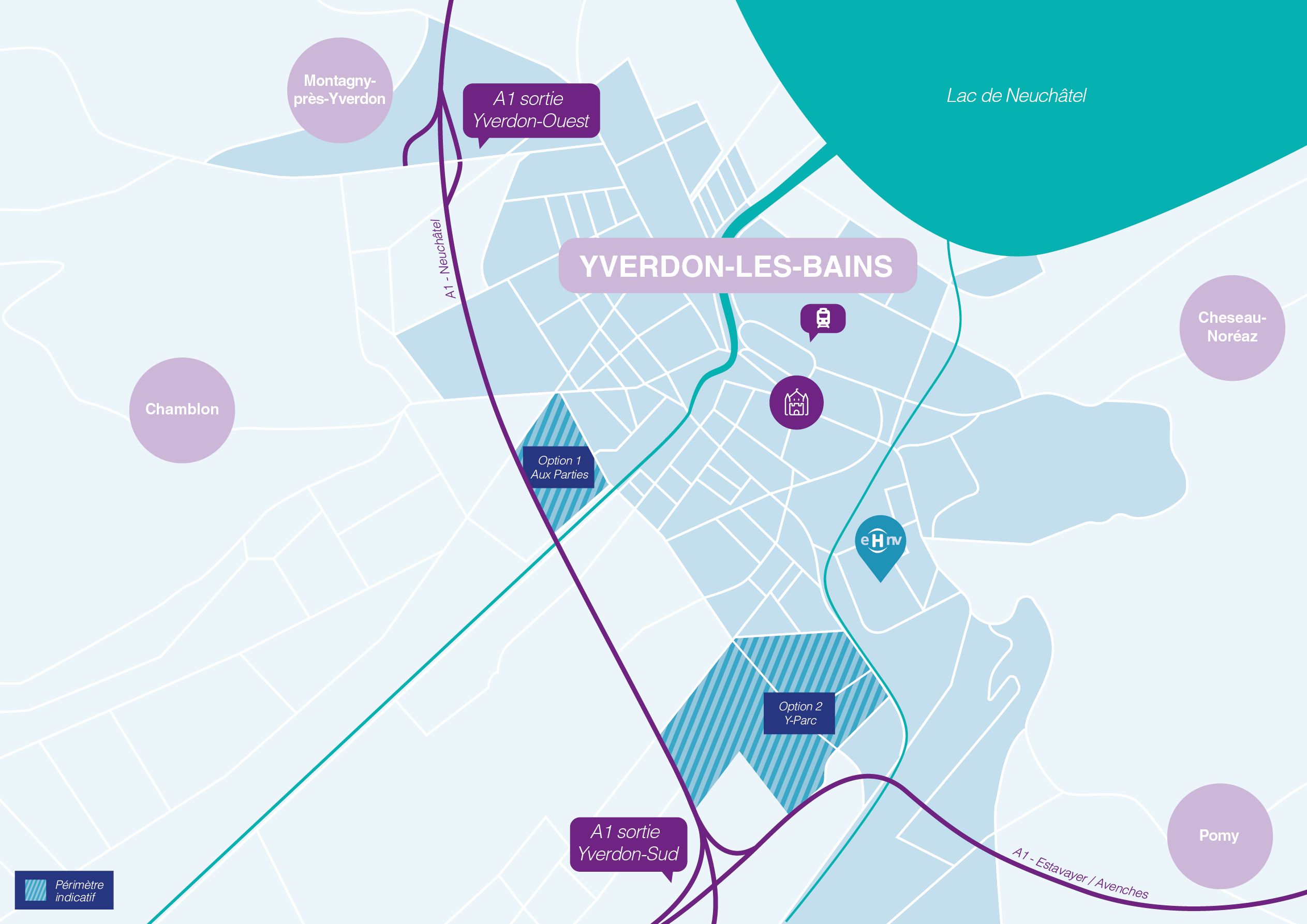 eHnv du futur - Carte Y-Parc et Aux Parties