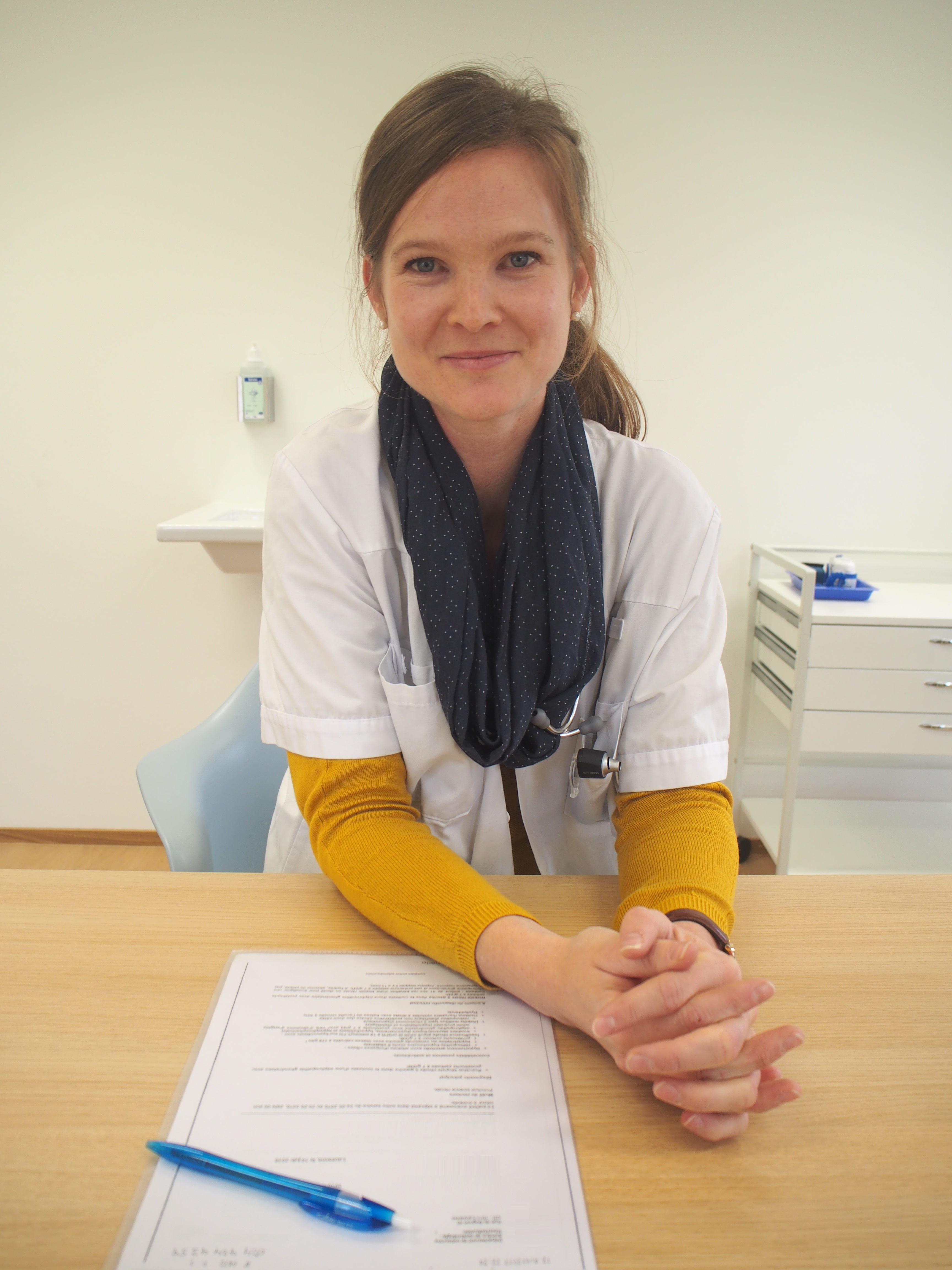 Nadia Carità, médecin généraliste en charge de la permanence médicale