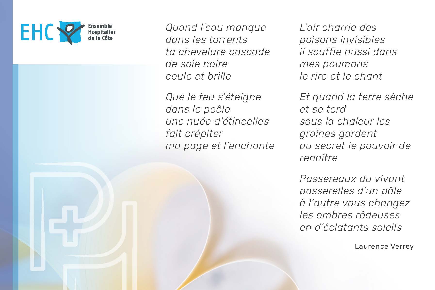 Poésie 26 - Laurence Verrey