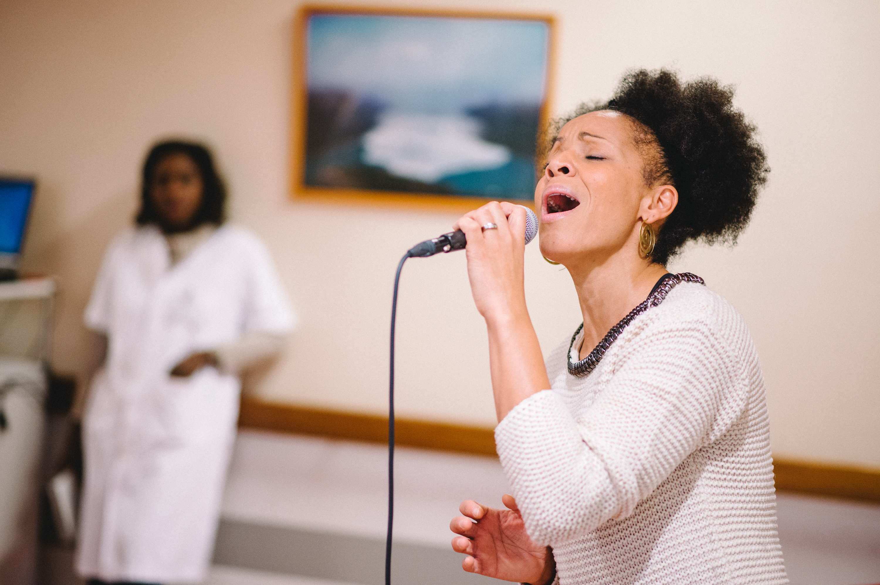 Chants de gospel à l'hôpital de Saint-Loup