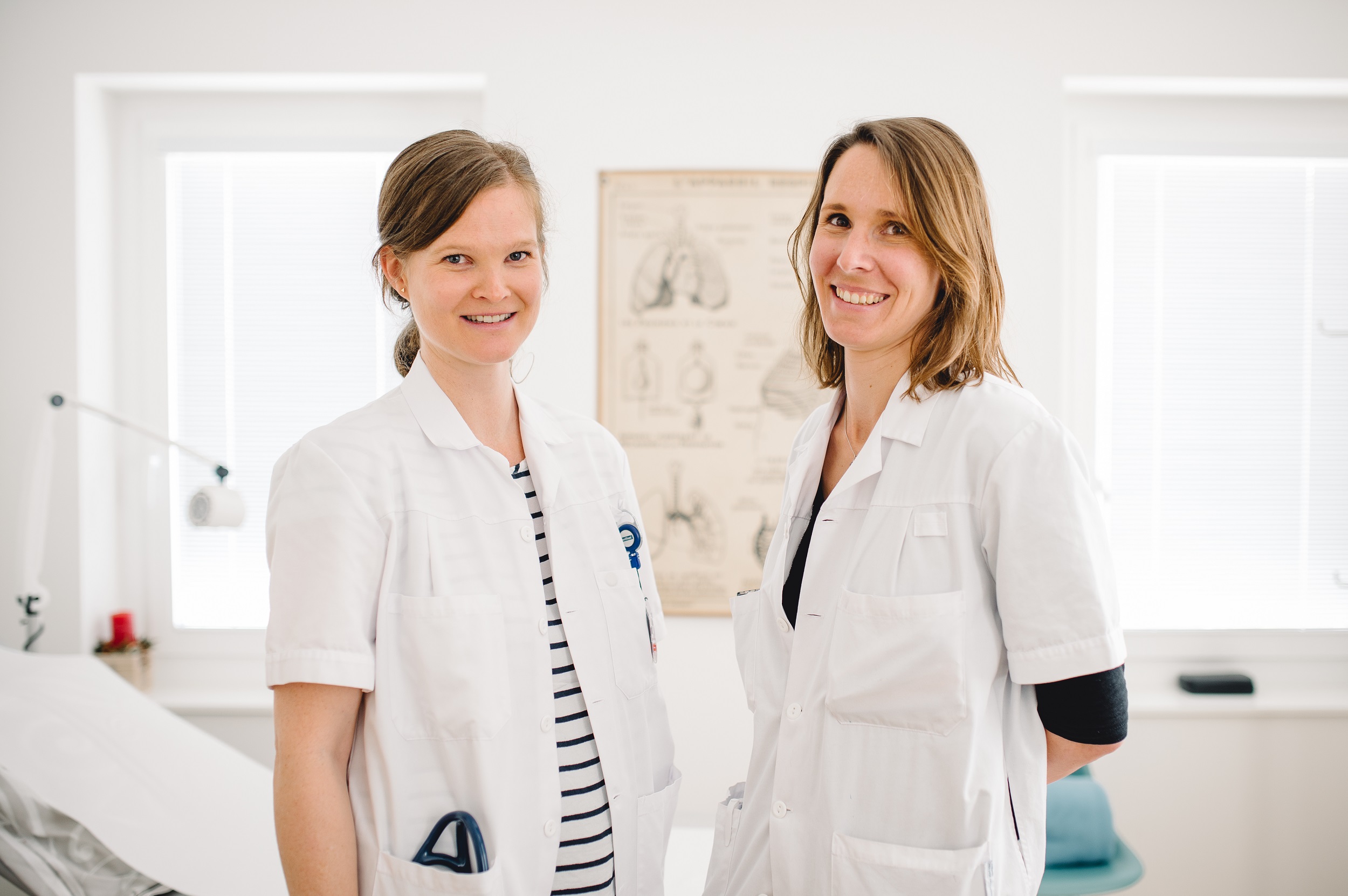 La Dre Nadia Carità et la Dre Gwendoline Bessard sont médecins généralistes au sein du centre de santé de Cossonay