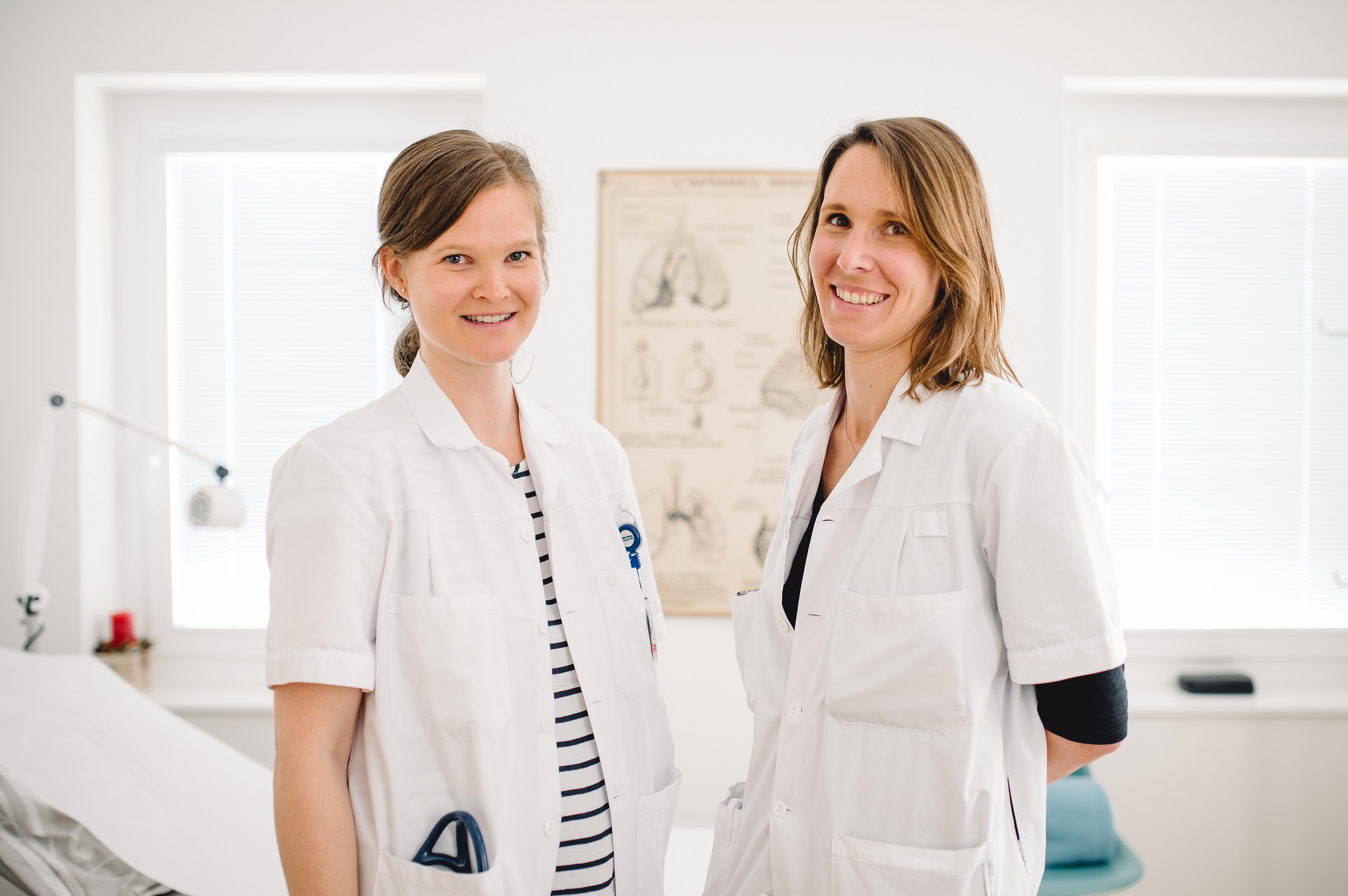 La Dre Nadia Carità et la Dre Gwendoline Bessard sont médecins généralistes au sein du centre de santé de Cossonay